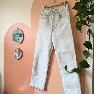 Levi’s Ribcage Straight Ankle | Light Wash Denim